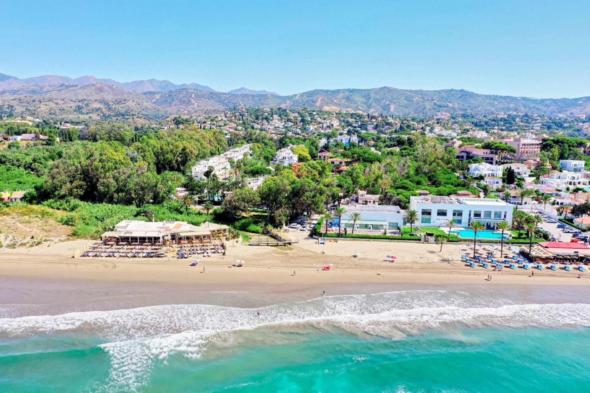 1108 Beachfront 2 Apartments With Roofterrace 80Mtrgt Beach 3 Pools Marbella Kültér fotó