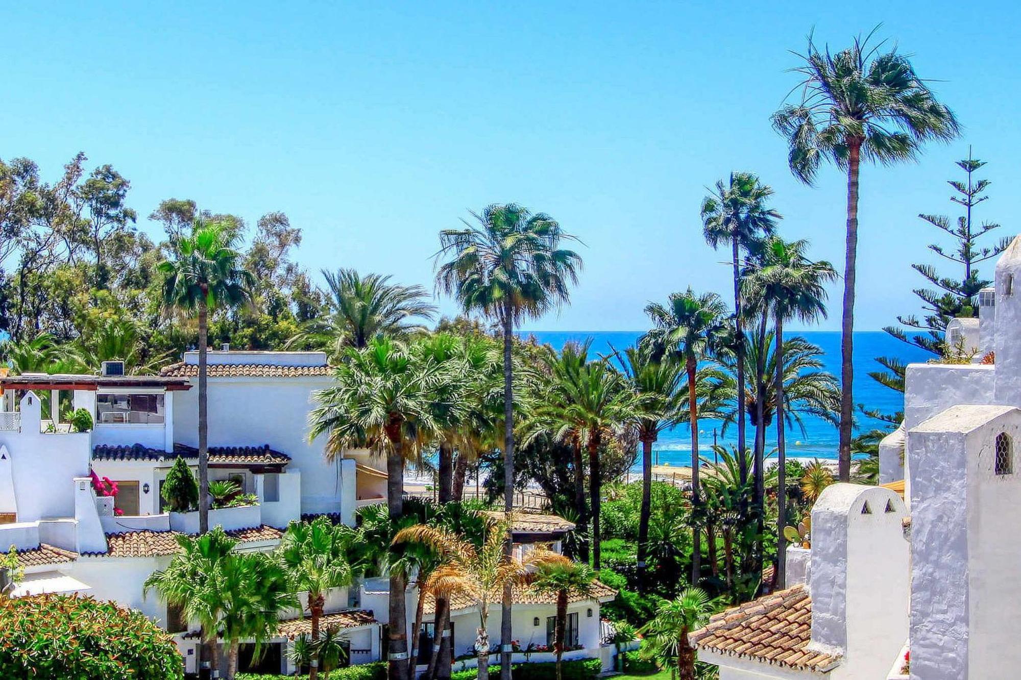 1108 Beachfront 2 Apartments With Roofterrace 80Mtrgt Beach 3 Pools Marbella Kültér fotó