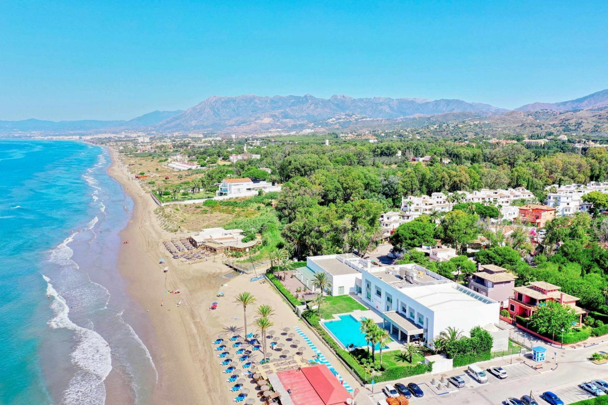 1108 Beachfront 2 Apartments With Roofterrace 80Mtrgt Beach 3 Pools Marbella Kültér fotó